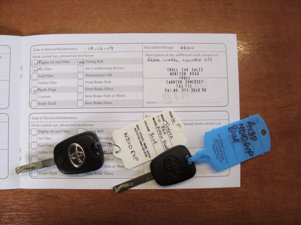 Toyota AYGO BLUE 1.0  3 DOOR