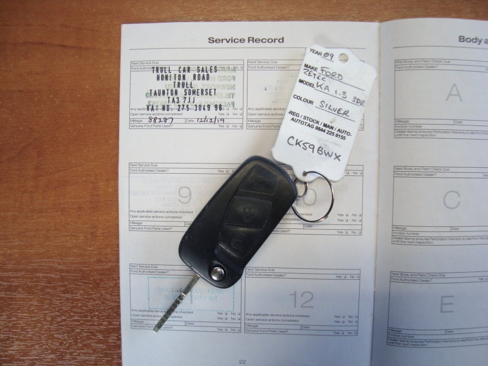 Ford KA ZETEC 1.3 3 DOOR