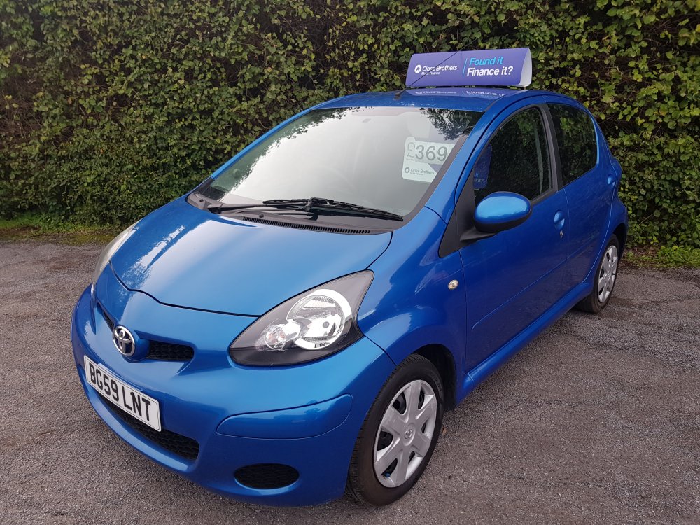 Toyota AYGO BLUE 1.0 5 DOOR