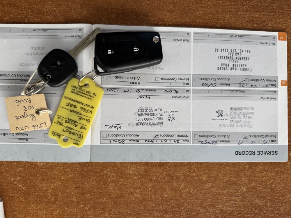 Peugeot 108 ACTIVE 1.0  5 DOOR