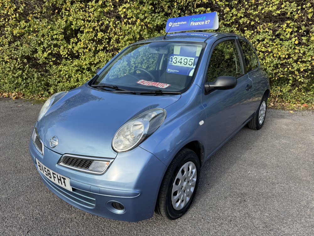 Nissan MICRA VISIA PLUS AUTO 1.2 5  3 DOOR